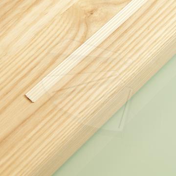 Antislip strip dektrede Wit